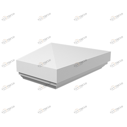 ЕВРОПЛАСТ 4.76.211 Полукрышка пирамида 4.76.211 Пенополиуретан 