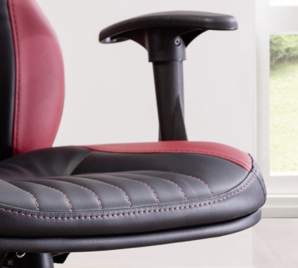 Рабочее креcло на колесах с подлокотниками черное Bidrive CILEK CHAMPION RACER 00-3832277 Черный Santreyd  - Вид №2