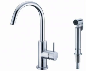 JUSTIME Смеситель для кухни из нержавеющей стали Still one 6772-97-82s1