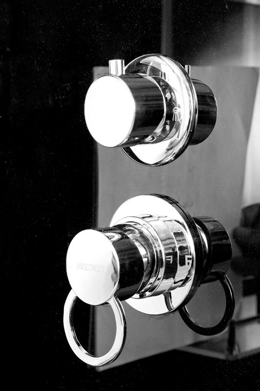 ЕМ4516 стандартная Душевая кабина DETO Серия EM B09S BLACK - Вид №8