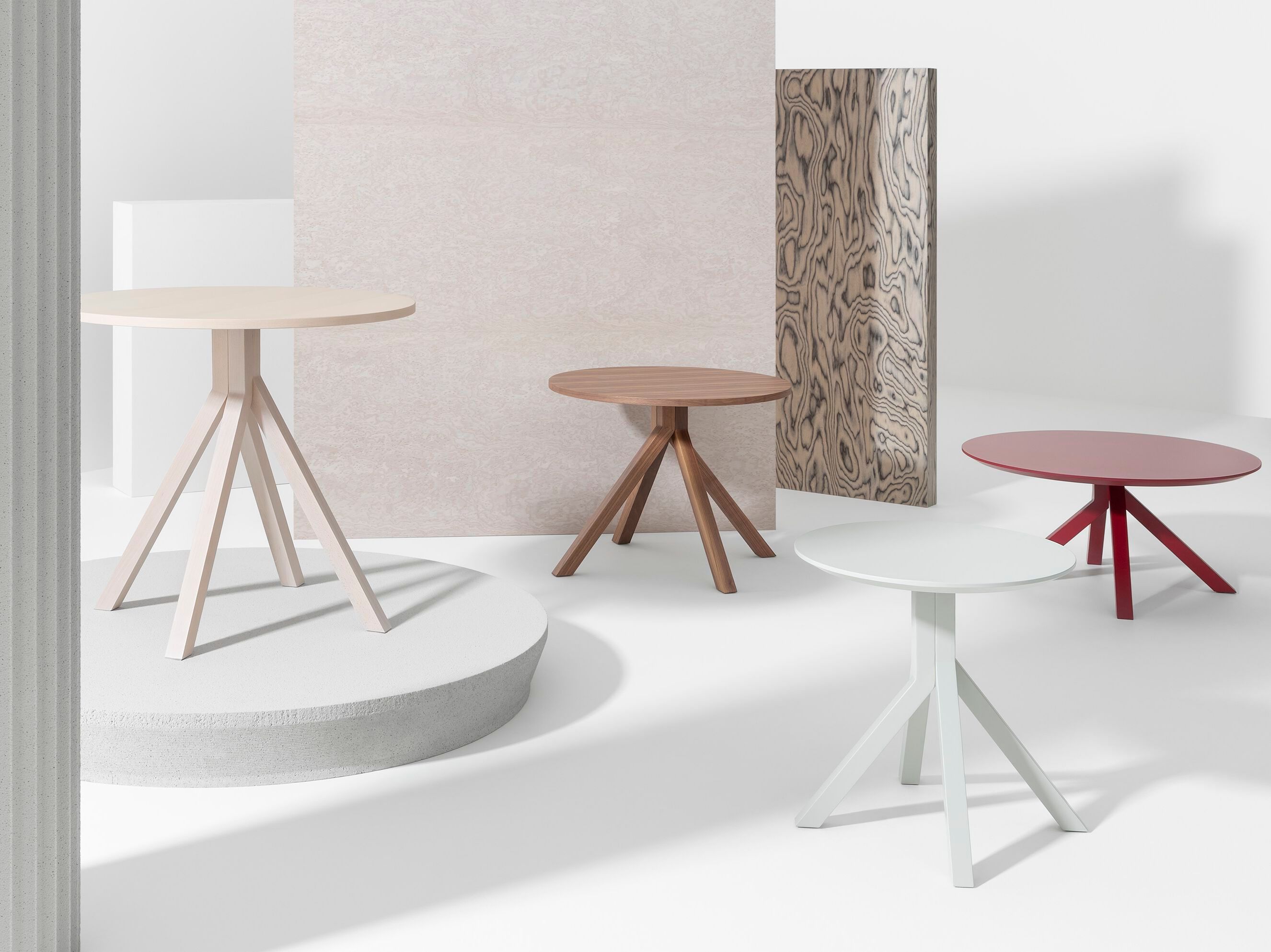 Круглый стол со стальной рамой Billiani Grapevine ARCH-00093782 - Вид №2