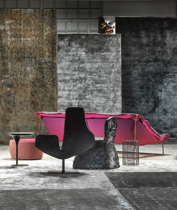 Журнальный столик Laminam® со стальным основанием MOROSO Bloomy ARCH-00142365 - Вид №7