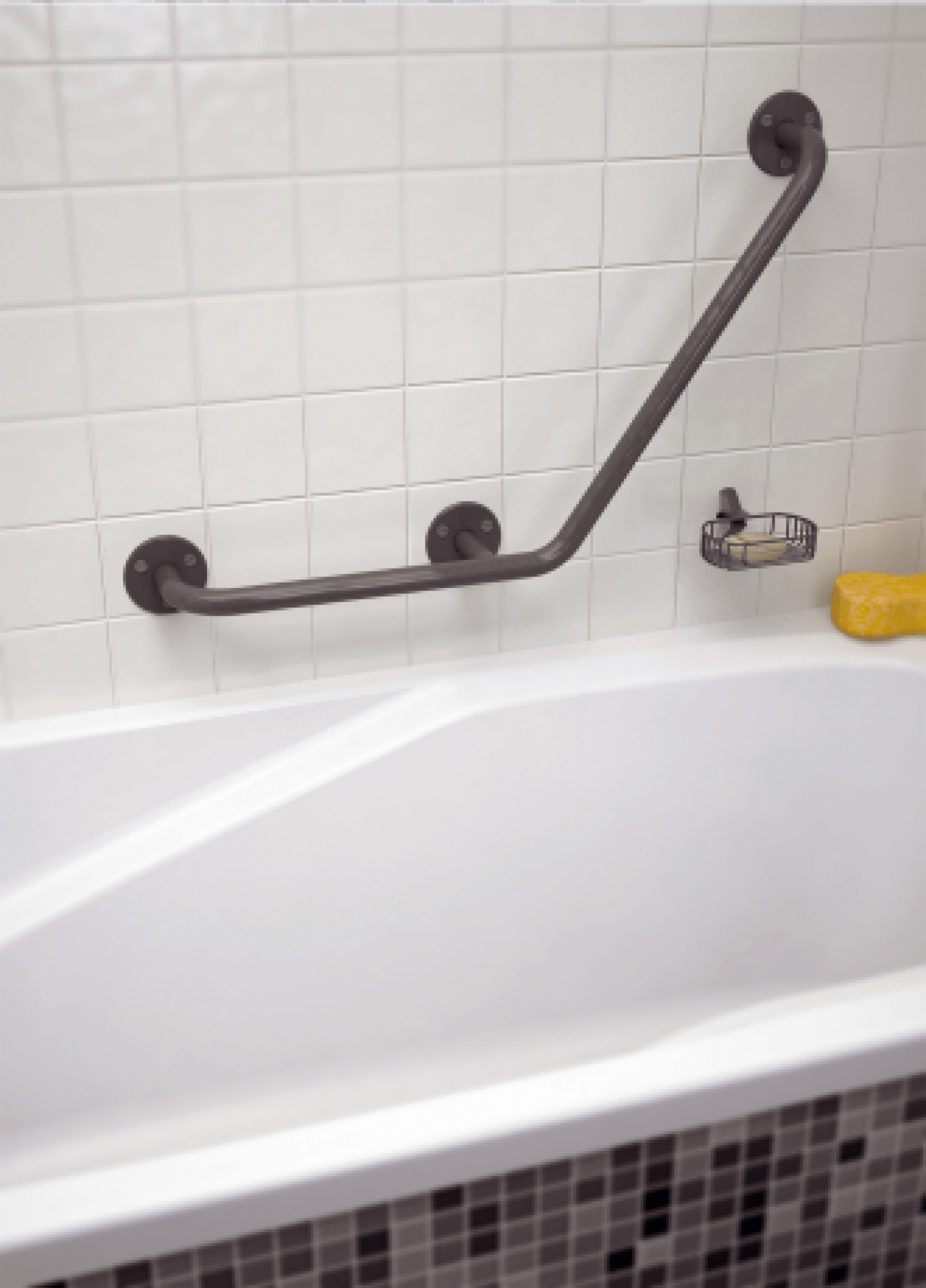 Сантехнические аксессуары WBPSP002 Горизонтальный поручень 125° Terma 38x20  - Вид №8