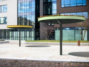 mmcité1 Многофункциональный навес из оцинкованной стали с освещением