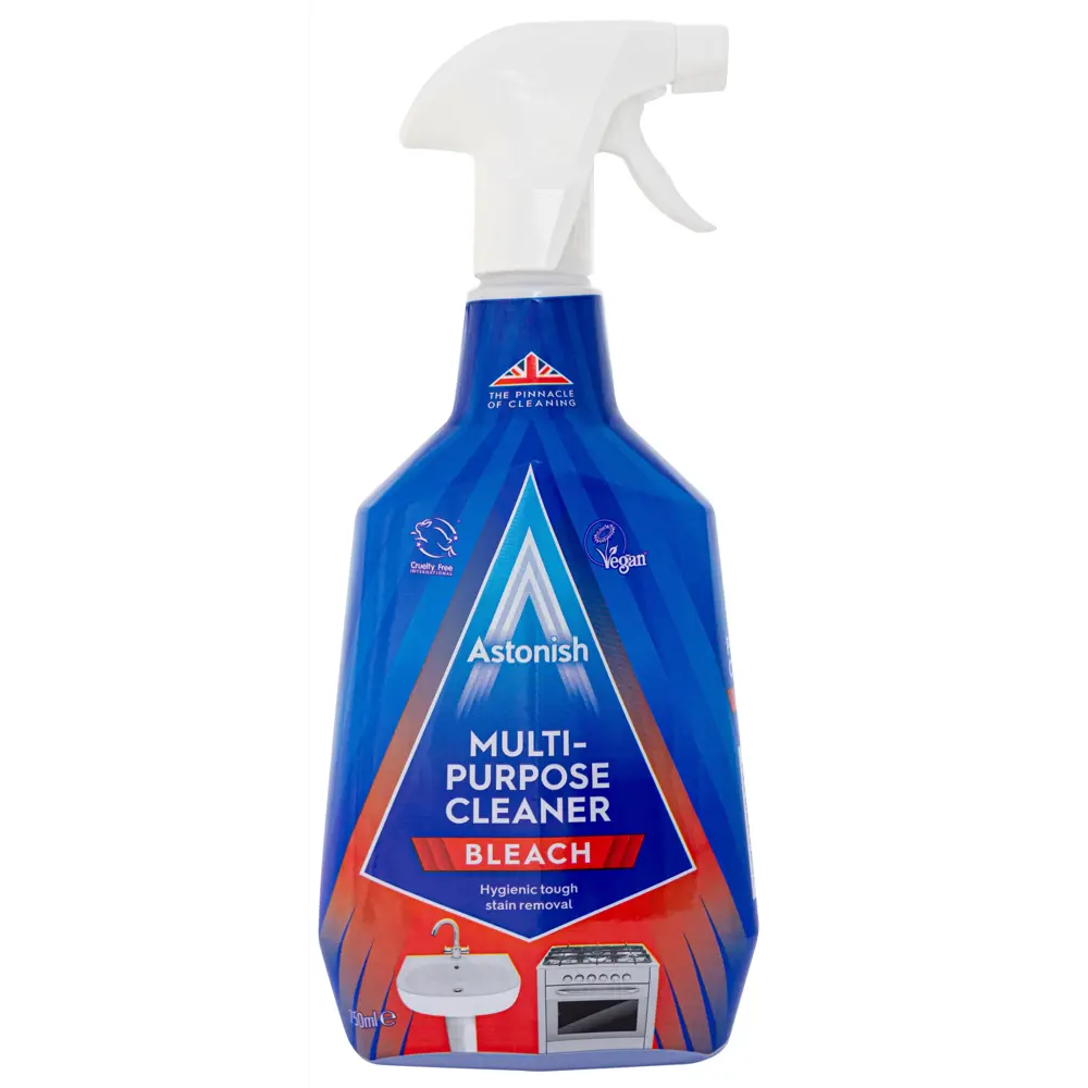 ASTONISH Универсальное чистящее средство с отбеливающим эффектом для ванной и кухни 750 мл 89371234 STLM-1072284