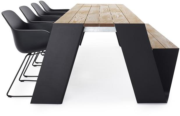 Extremis Стол для совещаний / стол для общественных мест в iroko Hopper sun-id-1493294 - Вид №4