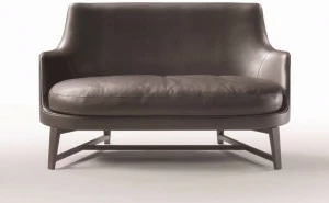 Flexform Кожаный диван Guscio