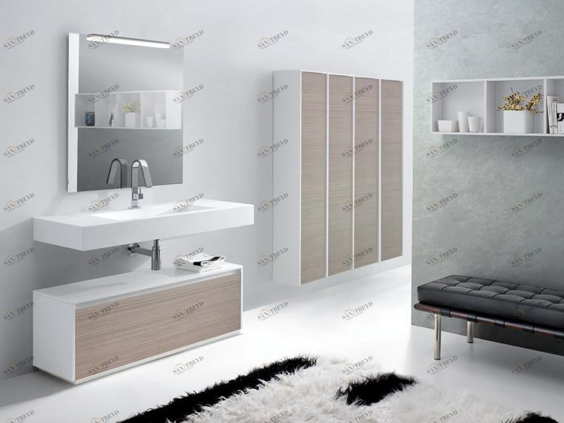 LASA IDEA Низкий шкаф для ванной с ящиками Metropolis sun-id-1414587