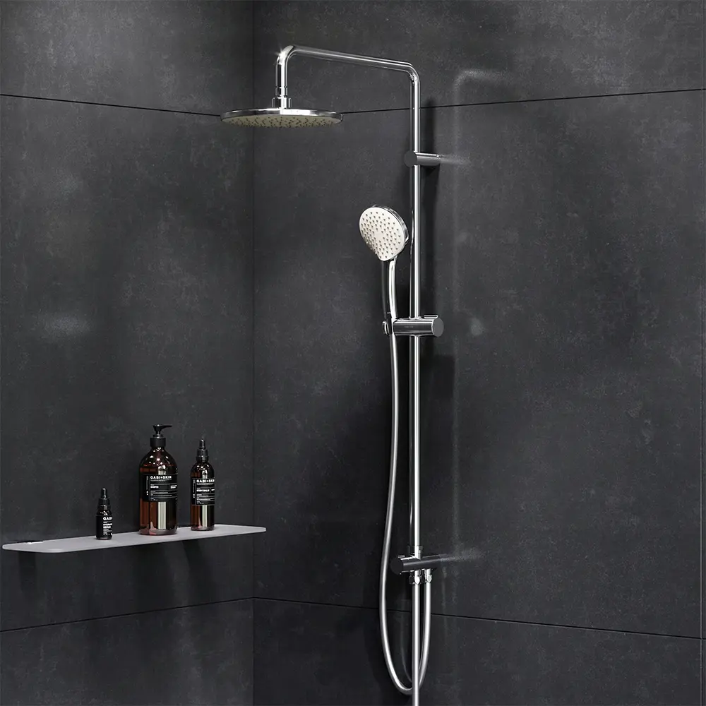 Душевой комплект AM.PM с тропическим душем и регулируемой стойкой 83083932