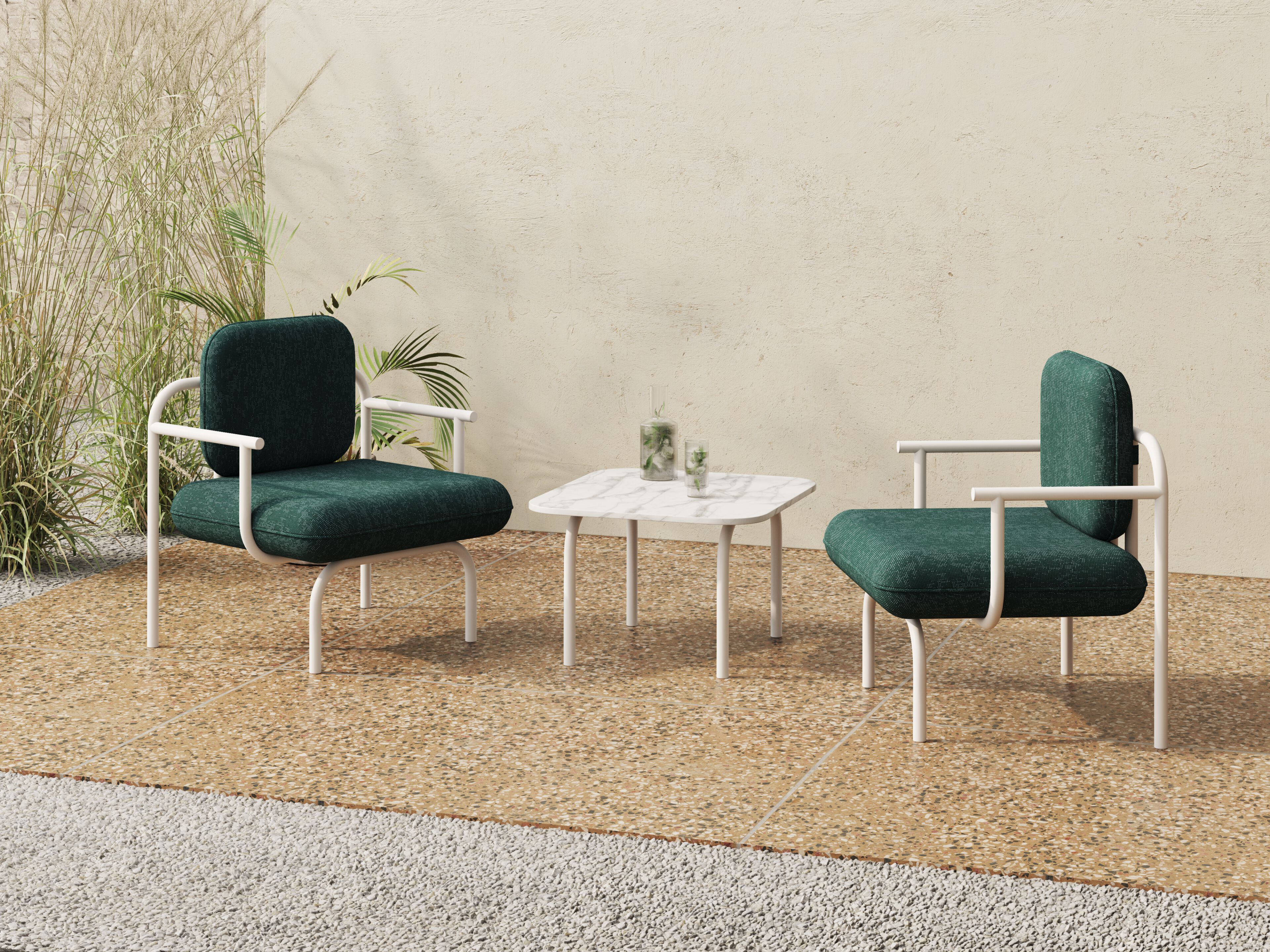 Тканевое садовое кресло с подлокотниками Joyf Havn ARCH-00016115