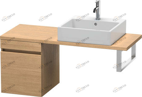 DS532105252 Шкафчик для компактной консоли DuraStyle #DS5321 400 x 478 мм Европейский дуб, декор Duravit