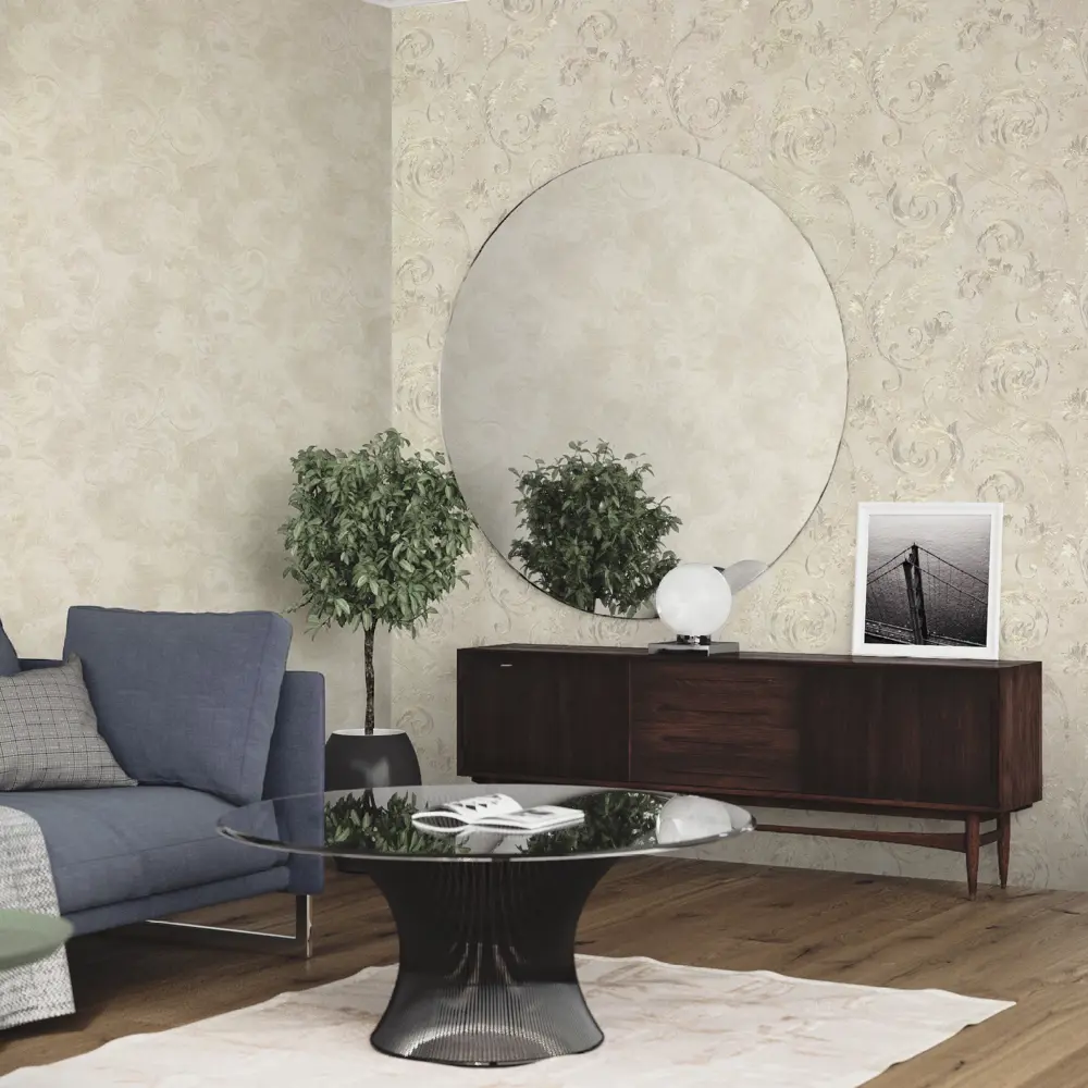 Обои флизелиновые Villa Antica бежевые 1.06 м CS60152 82734956 STLM-2024103 Santreyd - Вид №3