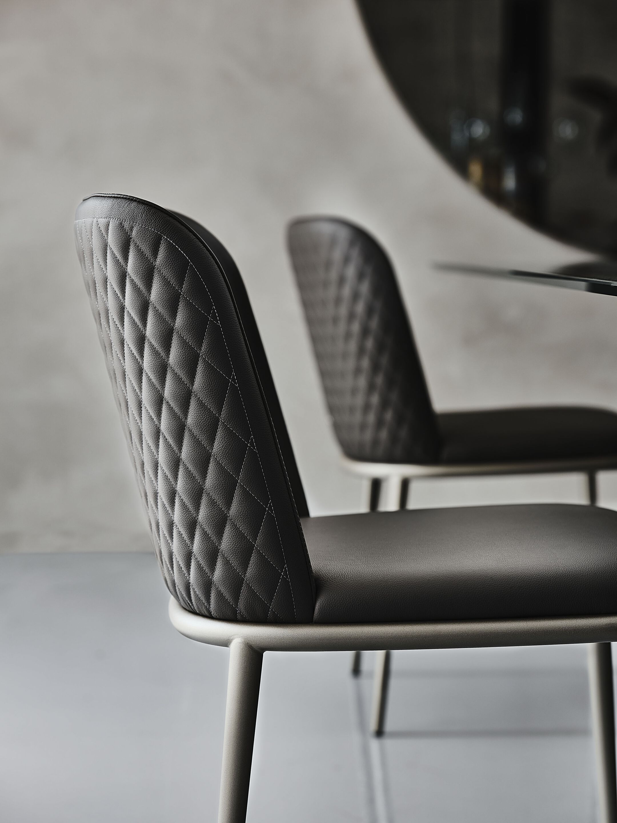 Кожаный мягкий стул Cattelan italia Magda ARCH-00098854 - Вид №2