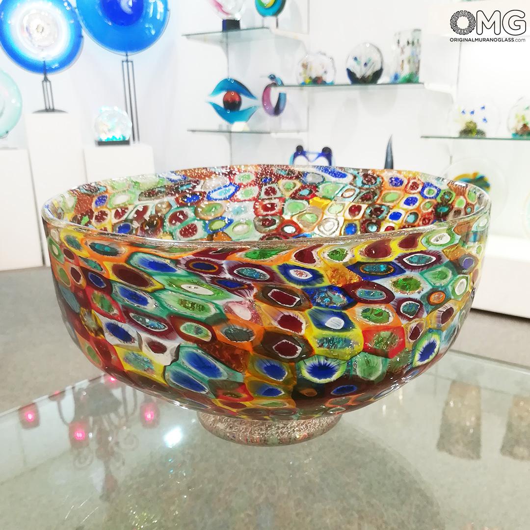 4609 ORIGINALMURANOGLASS Декоративная чаша Цветовое воздействие - муранское стекло OMG 27 см  - Вид №1