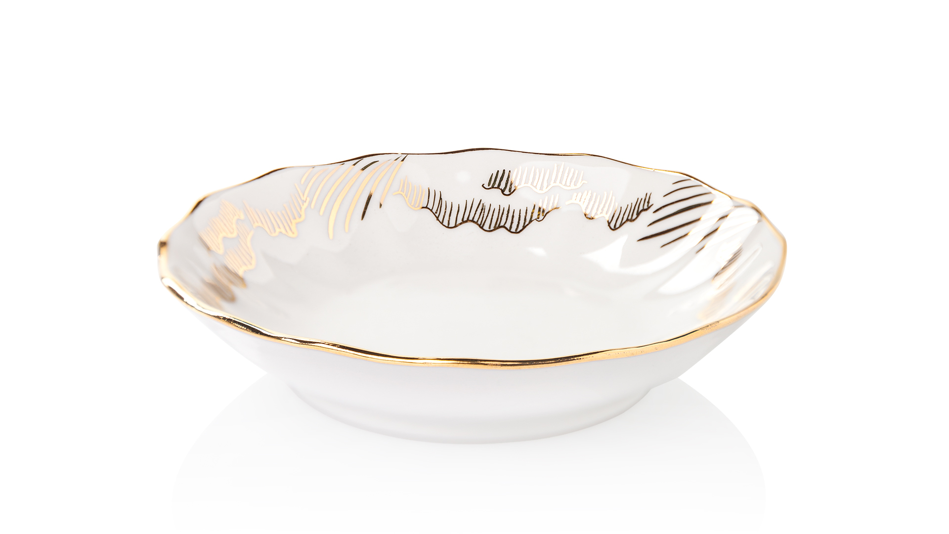 10617381 Мануфактуры Гарднеръ в Вербилках Чашка с блюдцем 100 № 12 "Сувенирная" Фарфор, Керамика  - Вид №1