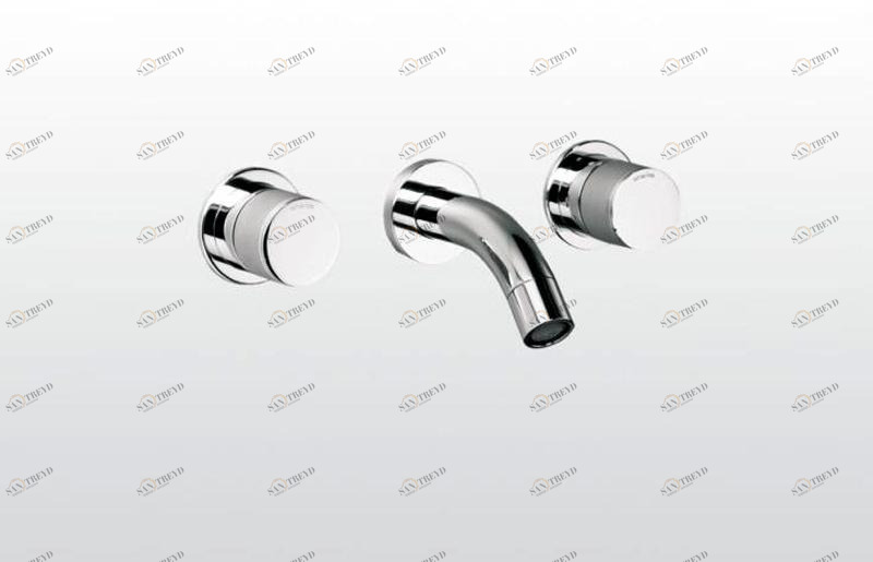 RUBINETTERIE STELLA Смеситель для ванны настенный на 3 отверстия Bamboo sun-id-1385895