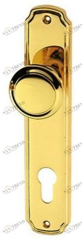 Pasini Ручка двери из латуни на пластине Colonia 1446 