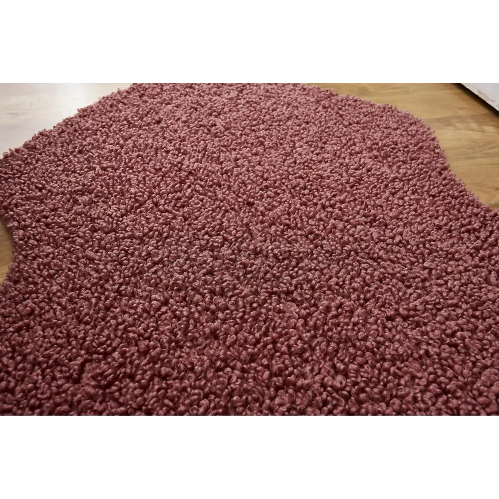 Ковер-шкура Teddy 60x90 см полиэстер цвет красная 89369395 STLM-2023123 Santreyd  - Вид №2