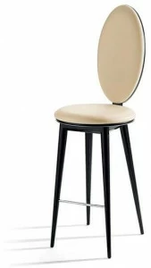 Reflex Высокий табурет, обитый кожей Bastide