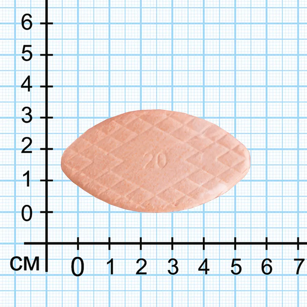 Шкант мебельный 55x30x4 мм дерево цвет бежевый 20 шт. 89421154 STLM-2188169 Santreyd  - Вид №1