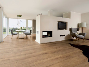 Пол из древесного волокна