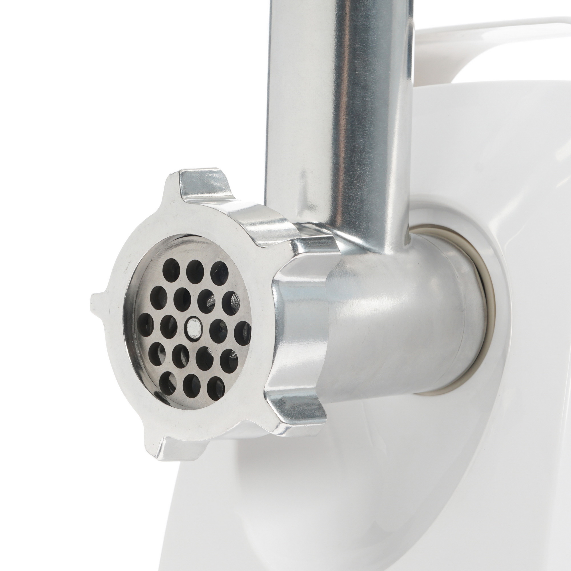 8157507 Мясорубка электрическая Eurostek EMG-YK01K белый STDN-0072384 - Вид №3