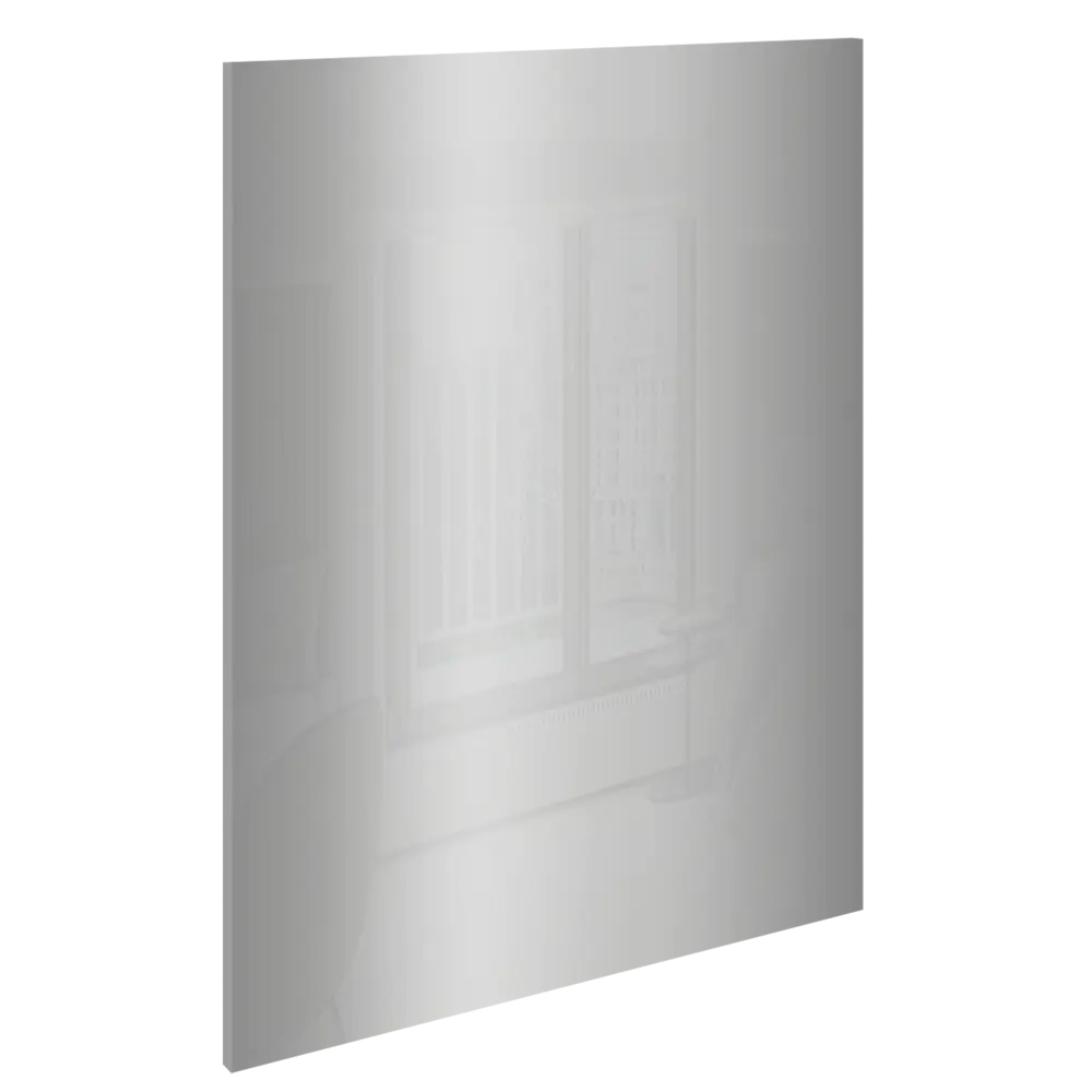 Фасад кухонного шкафа Аша 59.7x76.5 см KONSENSA ДСП цвет серебро 89445296 STLM-2014041 Аша серебро - Вид №1