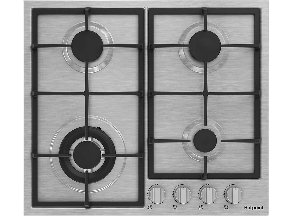 9106610 Газовая варочная поверхность Hotpoint HGMT 642 W IX STDN-0047909