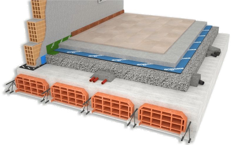 Isolgomma Резиновая акустическая изоляция sbr для плавающих полов sun-id-1459311 - Вид №2