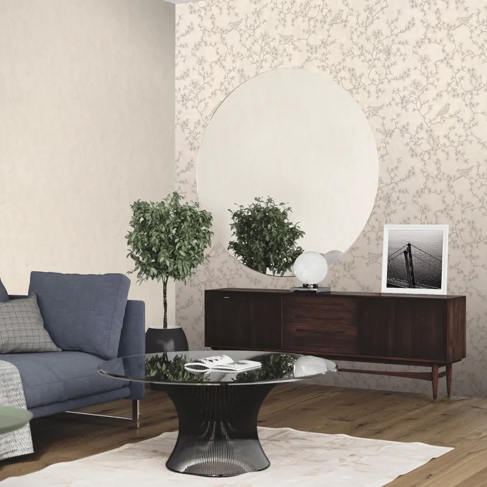Обои флизелиновые Euro Decor Edem бежевые 1.06 м ED7165-01 84804565 STLM-2065360 - Вид №3