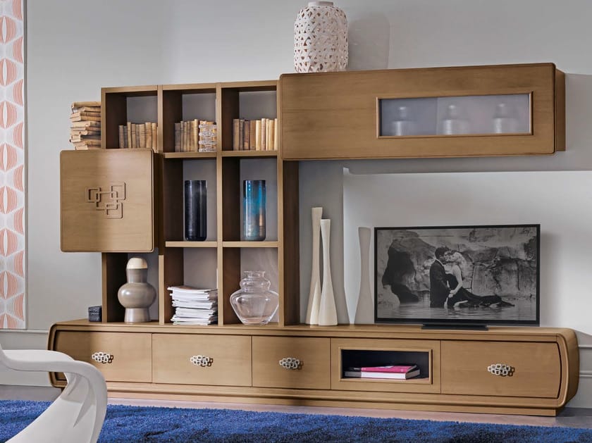 Деревянная секционная оборудованная стена Cantiero AMARCORD Day ARCH-00004537