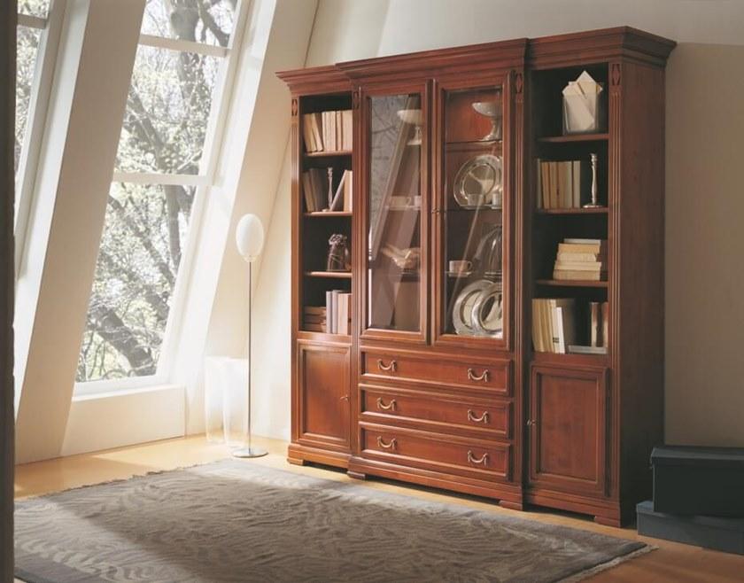 SELVA Комод вишневый с распашными дверцами Villa borghese 7385 - Вид №1