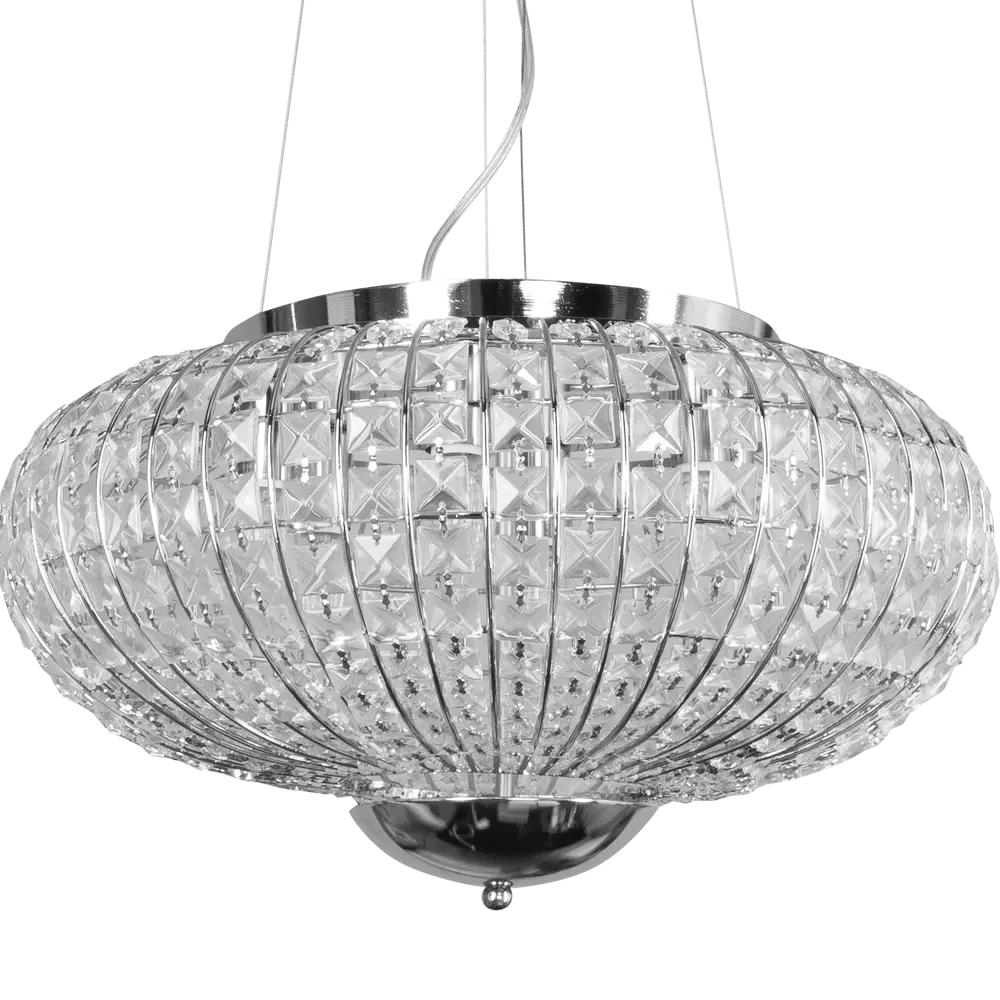 Подвесной светильник Ursula 6хЕ14х40 Вт цвет хром 81962738 STLM-2091933 Toplight  - Вид №1