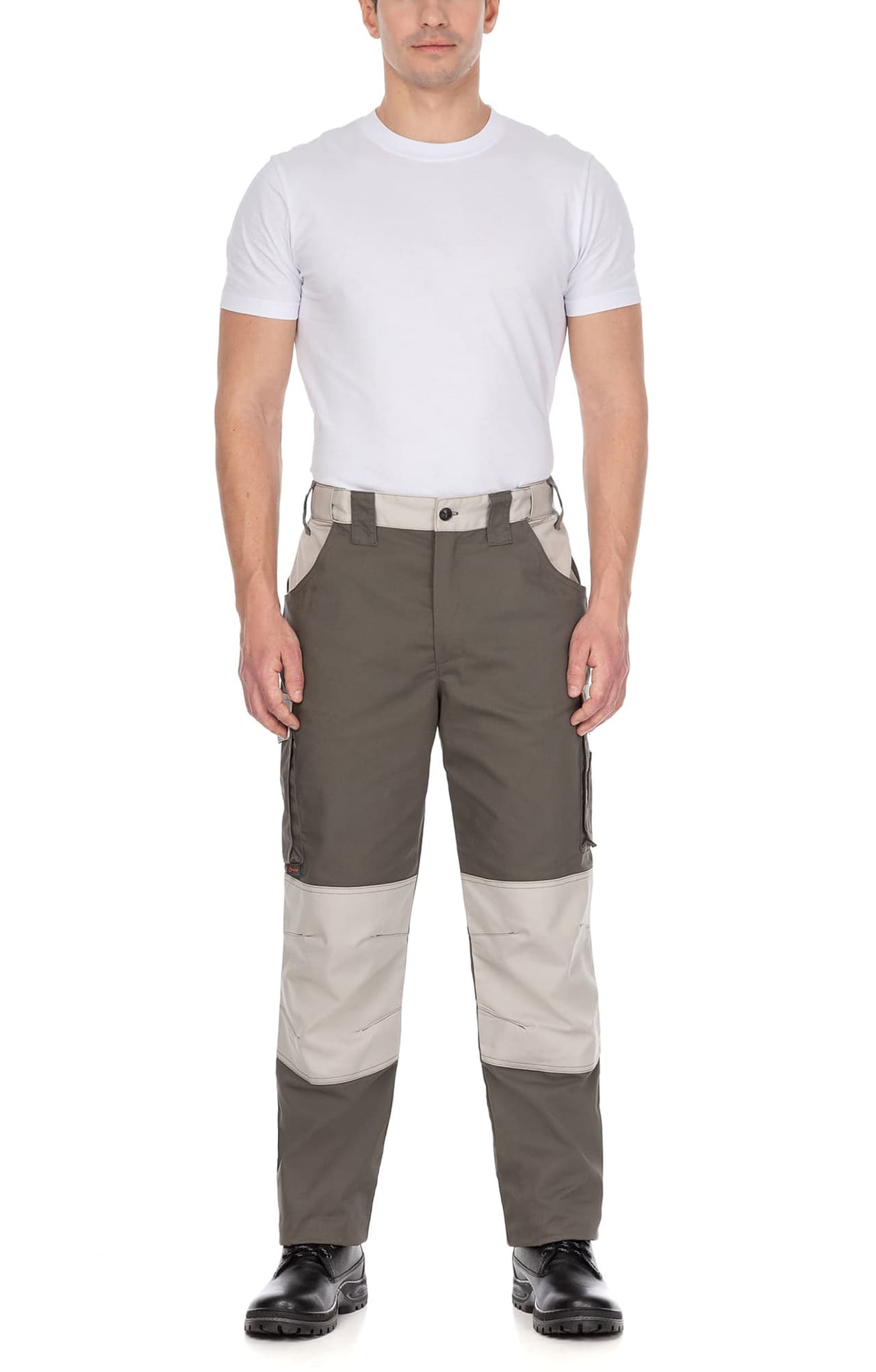 4957098 Костюм  NEW серый хаки с серым песком STATUS  Летняя спецодежда  размер 44-46/170-176  - Вид №12