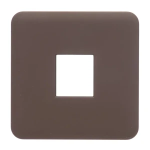 Накладка для телефонной розетки Lexman Cosy RJ11-12-45, цвет шоколадный