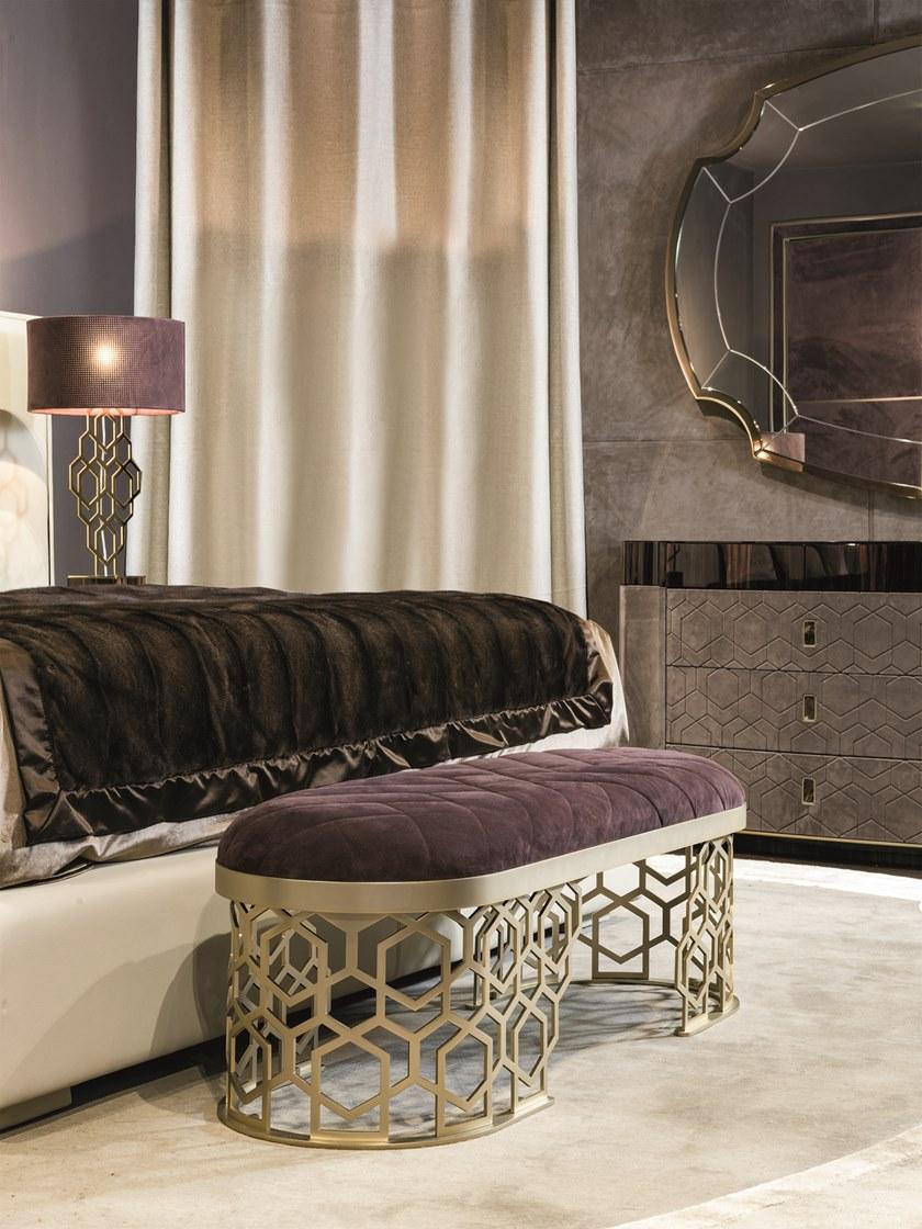 Longhi Мягкая кожаная скамейка Loveluxe 2016 – vanity collection X 430 - Вид №4