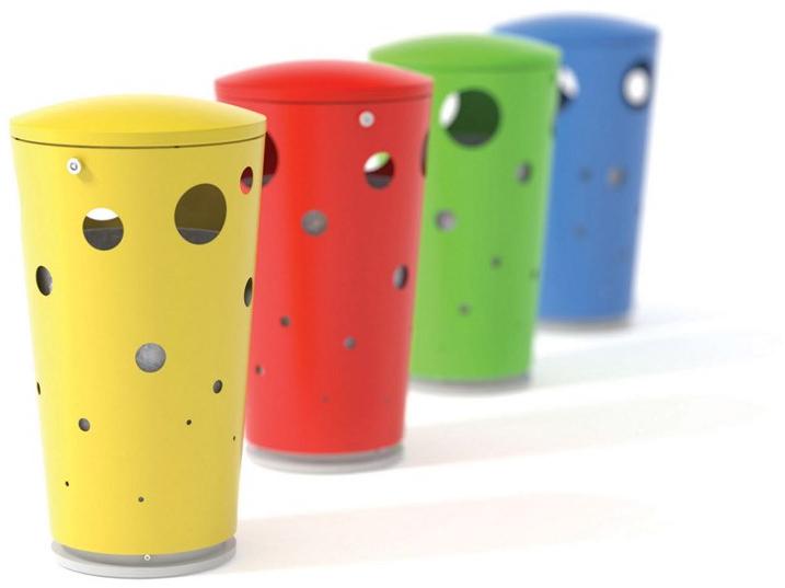 mmcité1 Урна для мусора из стали  Sws315/sws316  - Вид №5