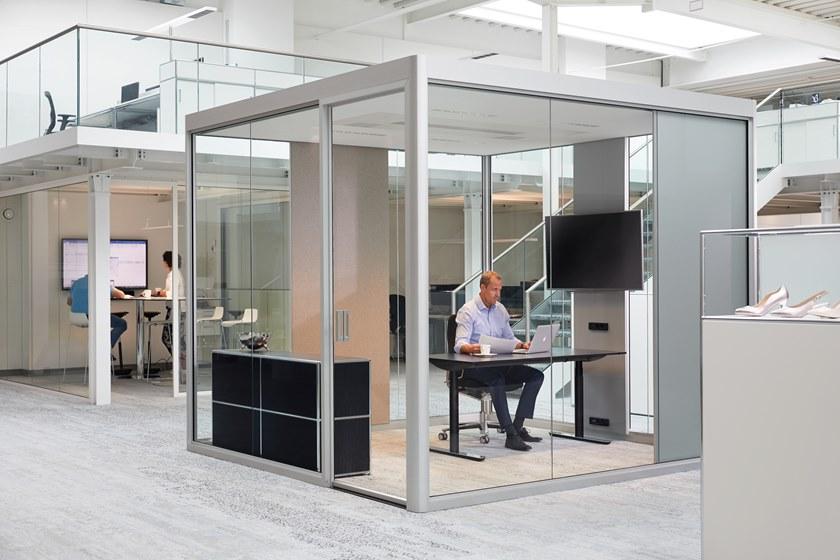 Bosse Акустическая офисная будка со встроенным освещением Human space sun-id-1410355 - Вид №3