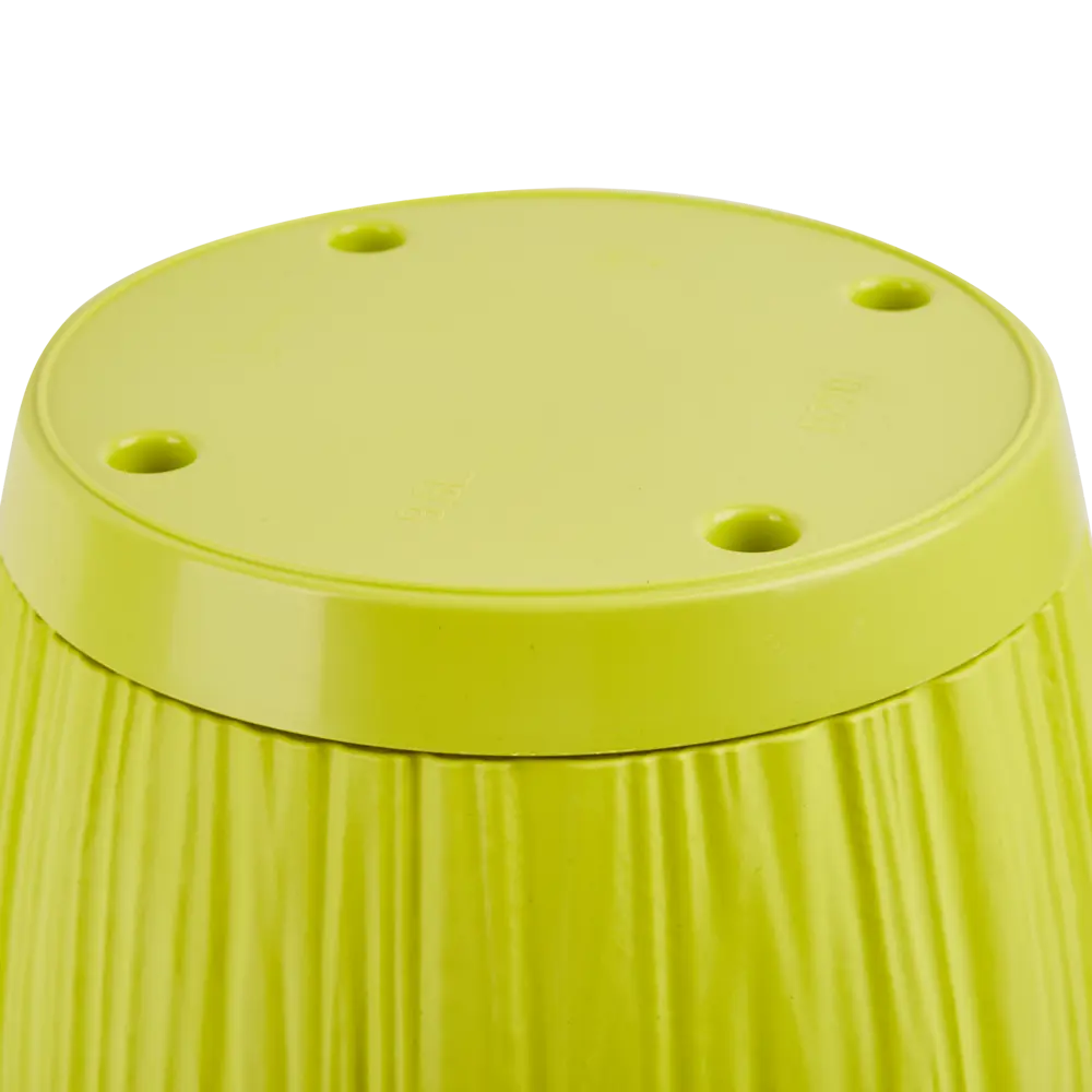 Горшок цветочный Ingreen Barcelona ø27 h24.3 см v9.6 л пластик салатовый STLM-2163455 - Вид №2