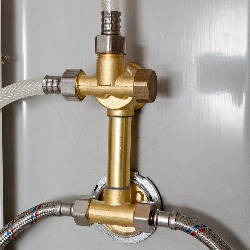 ЕМ1510 стандартная Душевая кабина DETO Серия EM BМ1510 N с гидромассажем BLACK - Вид №23