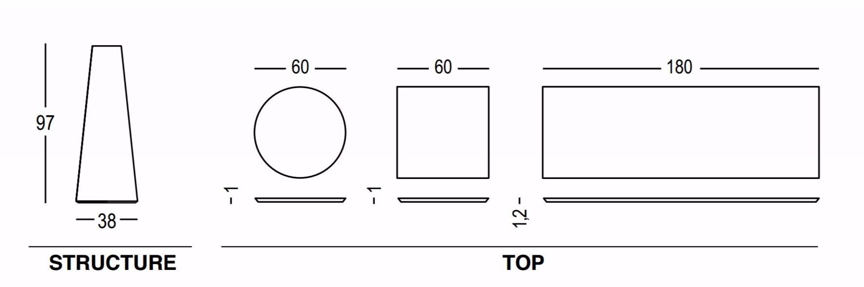 Plust Световой стол из полиэтилена Fura sun-id-1372011 - Вид №4