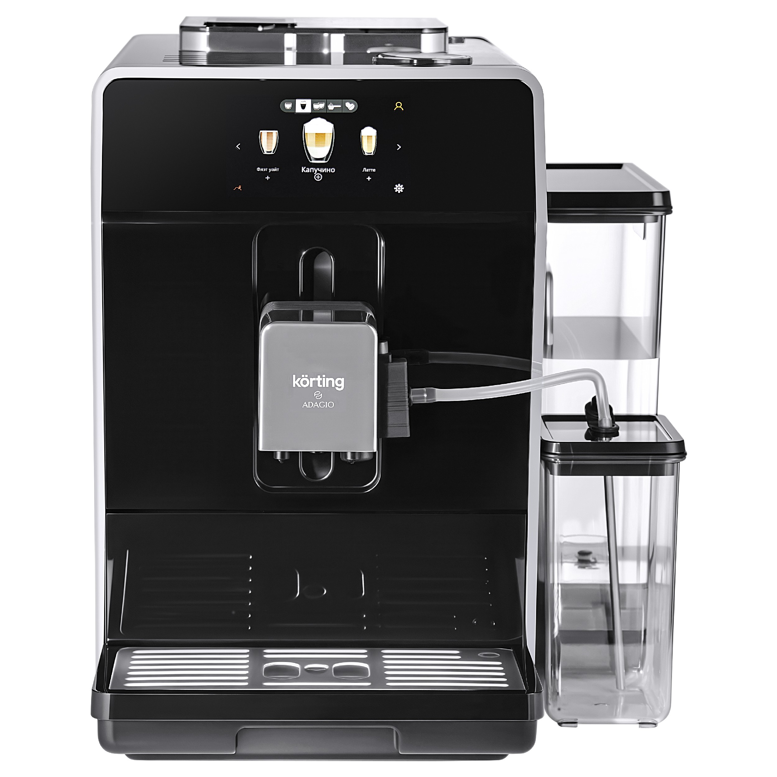 9158049 Кофемашина автоматическая Korting KACM 2004 Adagio черный STDN-0148649 - Вид №1