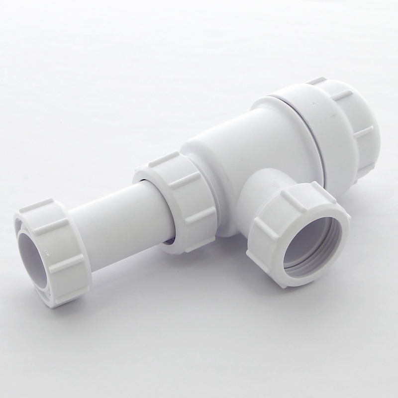 Сифон McAlpine бутылочный 1 1/4""x32 мм без выпуска выход компрессионный D=32 мм MRW2NW - Вид №1