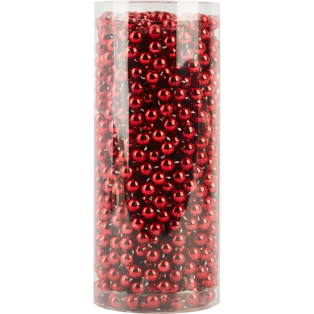 84749767 Бусы пластиковые D8мм 10м бордовый STLM-1428324 Santreyd  - Вид №1