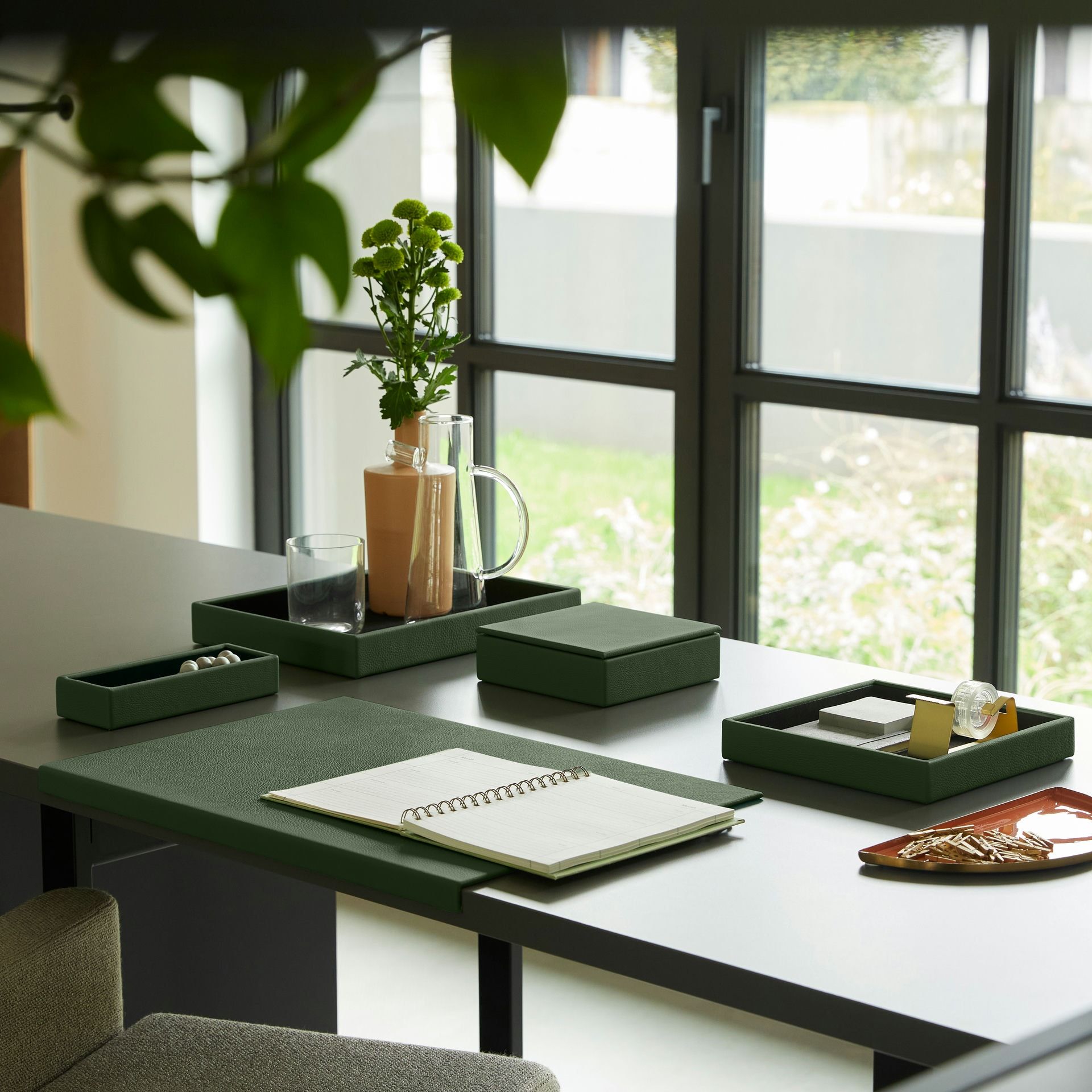 Кожаный лоток для документов EGLOOH Афина ARCH-00007159 - Вид №17