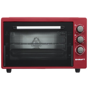 9917167 Мини-печь Kraft KF-MO 3800 R красный