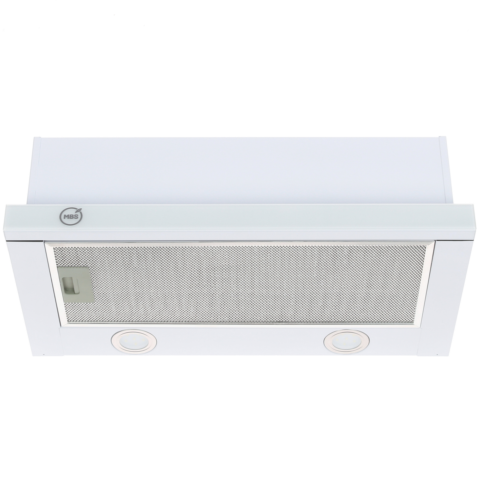 9921724 Вытяжка телескопическая MBS ARALIA 160 GLASS белый/белый STDN-0079215 - Вид №1