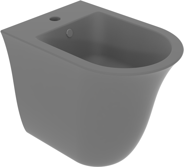 FLBI0120 Напольное биде приставное GSG CERAMIC Flut