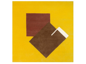 Шерстяной ковер с геометрическим рисунком