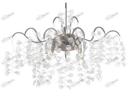 Настенный светильник Allura 5835 PUSHA  059820 Прозрачный;хром 